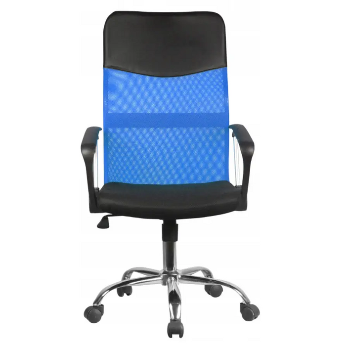Topeshop KRZESŁO NEMO NIEBIESKIE office/computer chair Padded seat Mesh backrest - Office
