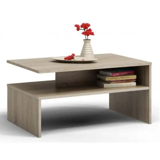 Topeshop ŁAWA BOSTON SONOMA coffee/side/end table Coffee table Free-form shape 2 leg(s) - Wooden benches