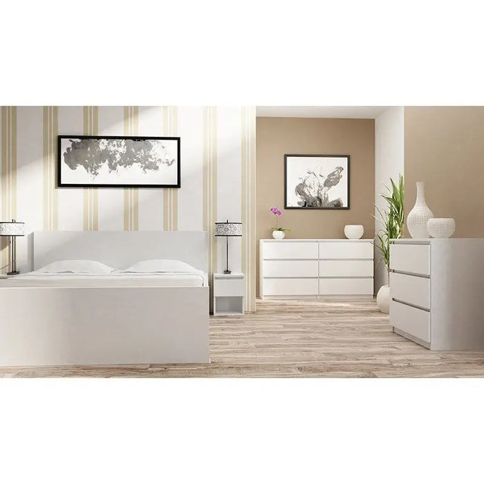 Topeshop M4 BIEL chest of drawers - Chests of drawers made of furniture boardKOY-ZPM<<<ChestsKOY<<<ActionPL