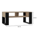 Topeshop MODERN 2P SON CZ coffee/side/end table Coffee table Rectangular shape 2 leg(s) - Wooden benches