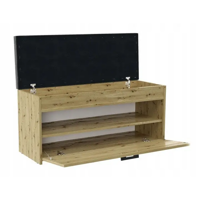 Topeshop PARMA SZAFKA ARTISAN shoe organizer Closed Oak - Shoe cabinetsMEP-SNB<<<Hall furnitureMEP<<<ActionPL