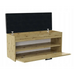 Topeshop PARMA SZAFKA ARTISAN shoe organizer Closed Oak - Shoe cabinetsMEP-SNB<<<Hall furnitureMEP<<<ActionPL