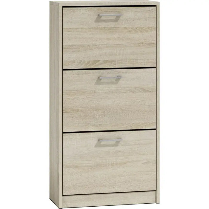 Topeshop PAULA SONOMA shoe organizer Closed Oak - Shoe cabinetsMEP-SNB<<<Hall furnitureMEP<<<ActionPL