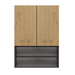 Topeshop POLA MINI DK ANT/ART bathroom storage cabinet Graphite Oak - Hanging bathroom cabinetsMLA-SZW<<<Bathroom