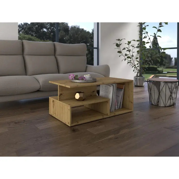 Topeshop PRIMA ARTISAN coffee/side/end table Coffee table Free-form shape 1 leg(s) - Wooden benches