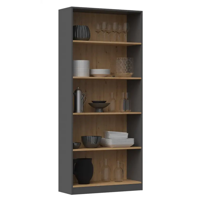 Topeshop R80 ANT/ART office bookcase - Wooden shelvesRGA-DRE<<<ShelvesRGA<<<ActionPL