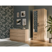 Topeshop ROMANA 80 SON L bedroom wardrobe/closet 5 shelves 2 door(s) Oak - Openable