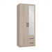 Topeshop ROMANA 80 SON L bedroom wardrobe/closet 5 shelves 2 door(s) Oak - Openable