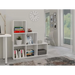 Topeshop STEP BIEL 3X3 living room bookcase - Wooden shelvesRGA-DRE<<<ShelvesRGA<<<ActionPL