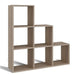 Topeshop STEP SONOMA 3X3 living room bookcase - Wooden shelvesRGA-DRE<<<ShelvesRGA<<<ActionPL