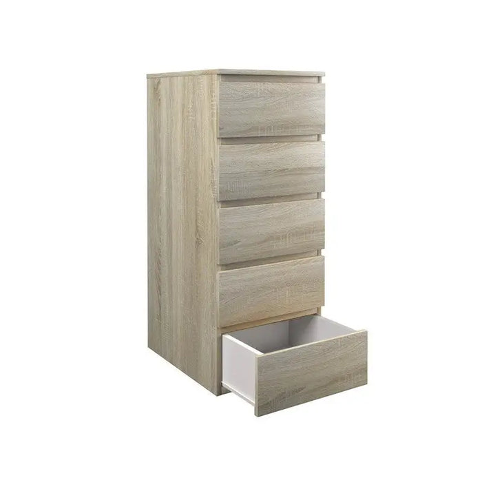 Topeshop W5 SONOMA chest of drawers - Chests of drawers made of furniture boardKOY-ZPM<<<ChestsKOY<<<ActionPL