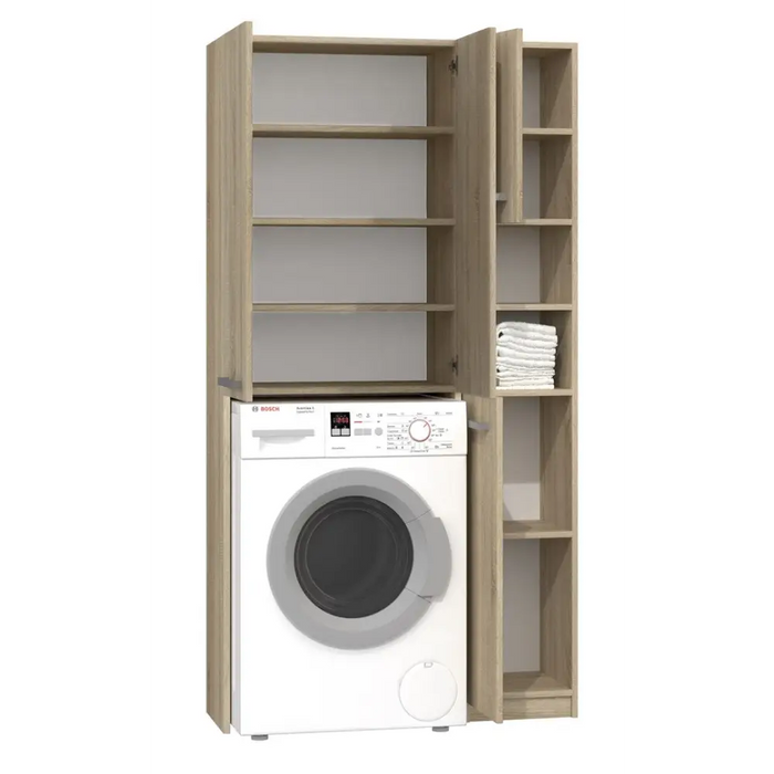 Topeshop ZESTAW MARPOL DD SONOMA bathroom storage cabinet Oak - Bathroom shelvesMLA-REG<<<Bathroom