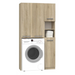 Topeshop ZESTAW MARPOL DD SONOMA bathroom storage cabinet Oak - Bathroom shelvesMLA-REG<<<Bathroom