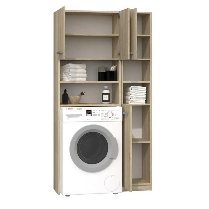 Topeshop ZESTAW MARPOL SON bathroom storage cabinet Oak - Bathroom shelvesMLA-REG<<<Bathroom furnitureMLA<<<ActionPL