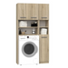 Topeshop ZESTAW MARPOL SON bathroom storage cabinet Oak - Bathroom shelvesMLA-REG<<<Bathroom furnitureMLA<<<ActionPL