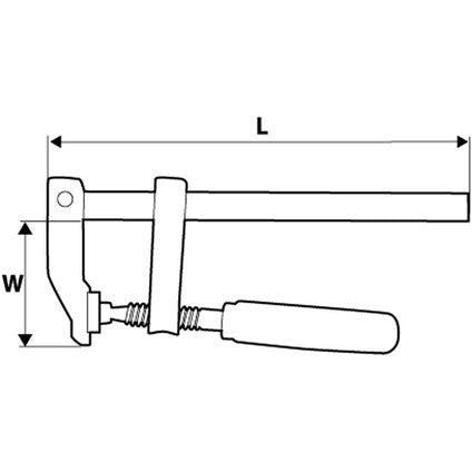 300 MM TOPEX CARPENTER BRACKET
