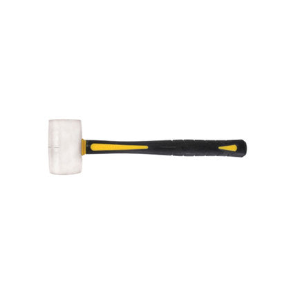 TOPMASTER FIBERGLASS HANDLE RUBBER HAMMER