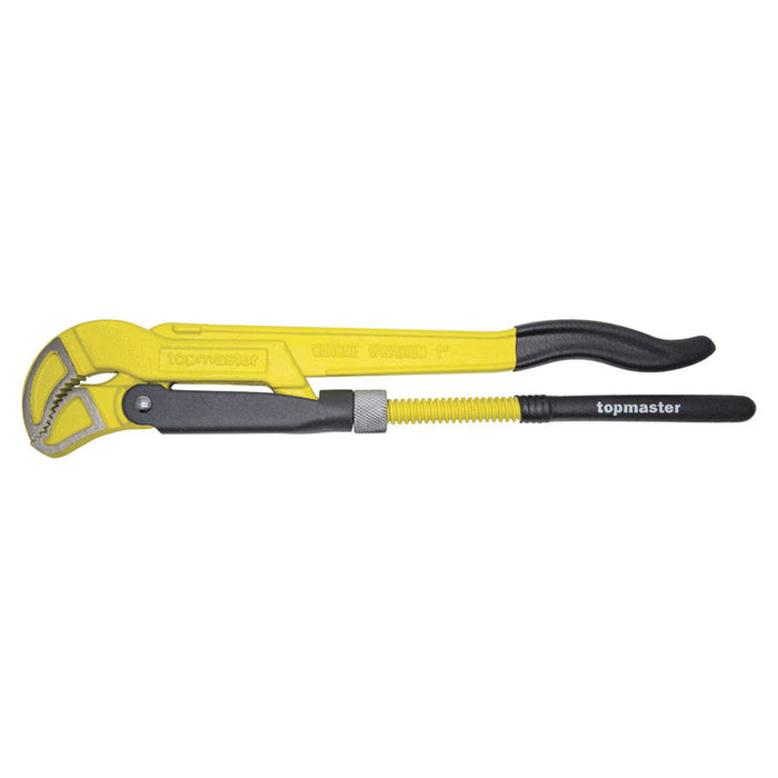 PIPE WRENCH DOUBLE ARM WITH JAWS 535 MM TOPMASTER
