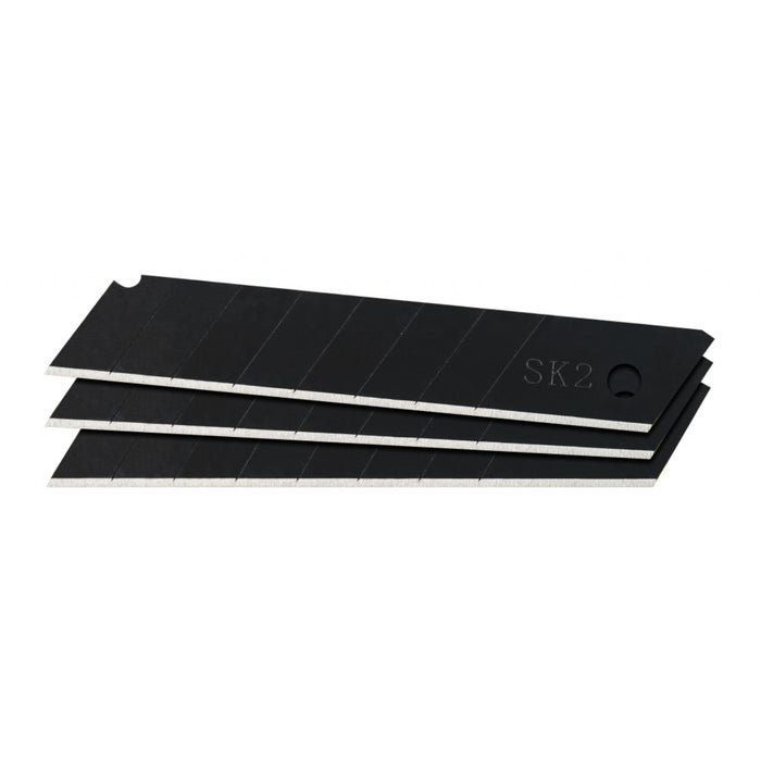 SPARE KNIFE 25MM BLACK 10PCS TMP