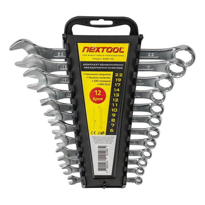 TORQUE WRENCH SET 6-22 MM NEXTOOL SBG-112 - Гаечни ключове<<<Ръчни инструменти<<<Инструменти и