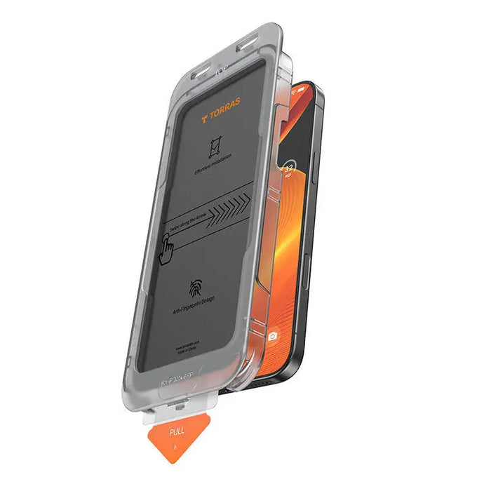 Torras Install Master Privacy Glass for iPhone 16 Pro - For smartphones<<<Tempered glass and screen protectors<<<GSM