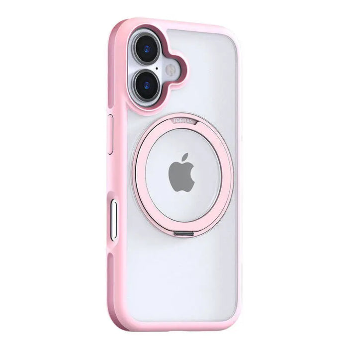 Torras Ostand R Fusion Case for iPhone 16 (Pink) - Protective cases for smartphones<<<Cases<<<GSM
