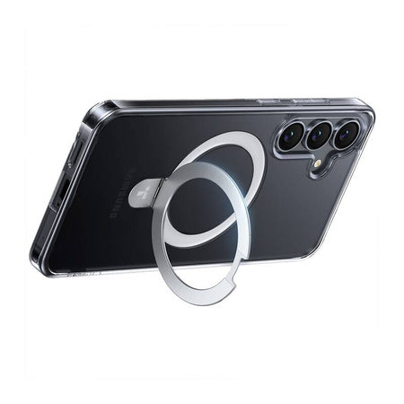 Torras Ostand Series phone case for Samsung S25 (transparent) - Protective cases for smartphones<<<Cases<<<GSM