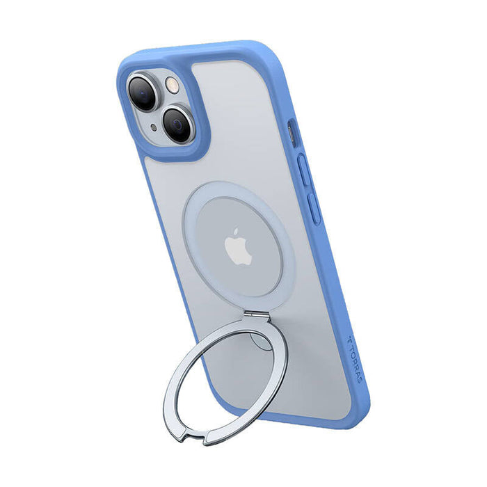 Torras phone case Ostand Matte for iPhone 15 (navy blue) - Protective cases for smartphones<<<Cases<<<GSM