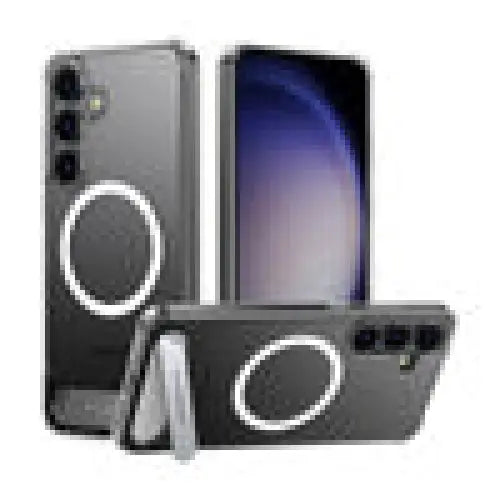 Torras Pstand Series phone case for Samsung S25 (transparent) - Protective cases for smartphones<<<Cases<<<GSM