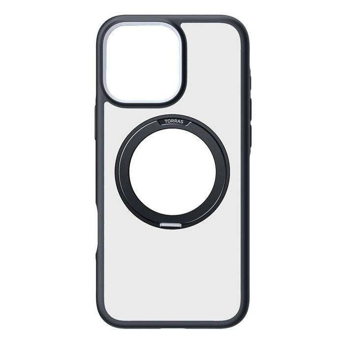 Torras Ostand R Fusion Case for iPhone 16 Pro Max (Black)