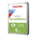 Toshiba S300 internal hard drive 6 TB 5400 RPM 256 MB 3.5’’ Serial ATA
