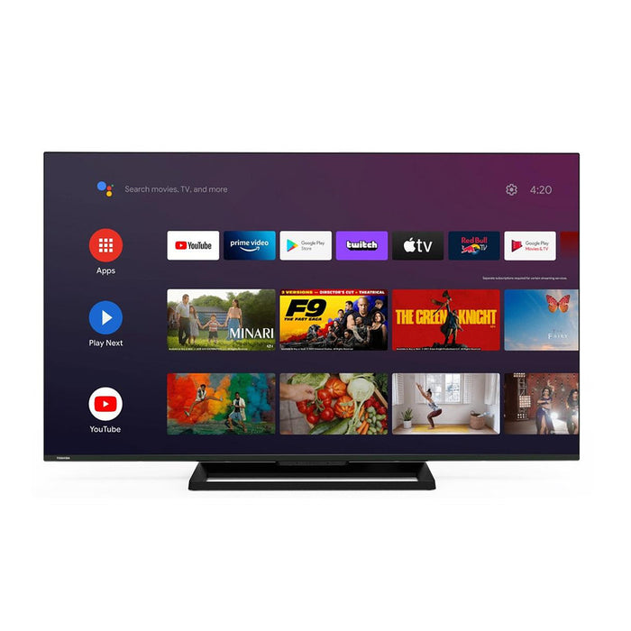Television Toshiba 50UA3E63DG ANDROID SMART , LED , 50 inch, 126 cm, 3840x2160 UHD-4K , Smart TV , Android