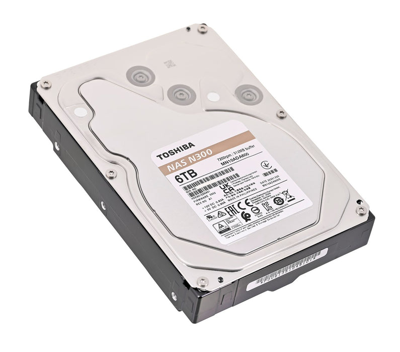 Toshiba N300 internal hard drive 6 TB 7200 RPM 512 MB 3.5" Serial ATA III