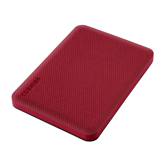 External Hard Drive Toshiba CANVIO ADVANCE Red 1 TB HDD