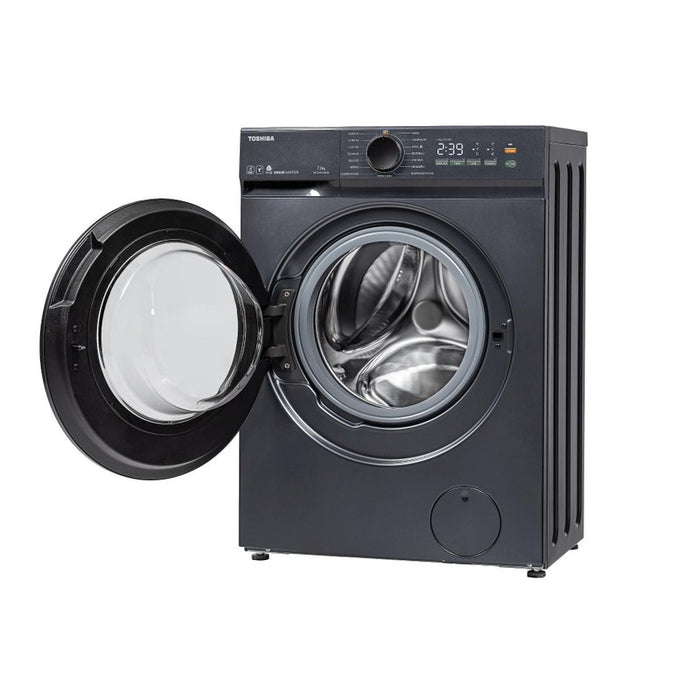Washing machine Toshiba TW-T21BU80UWBK(MG), 1200 rpm, 7.00 kg, A, Inox