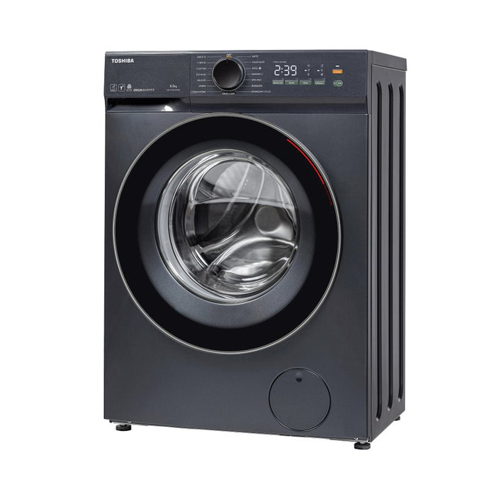 Washing machine Toshiba TW-T21BU90UWBK(MG), 1400 rpm, 8.00 kg, A, Inox