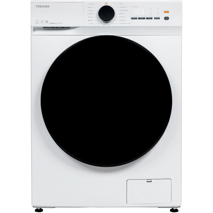 Washing machine Toshiba TW-T21BU90UWBK(WW) , 1400 rpm, 8.00 kg, A , White