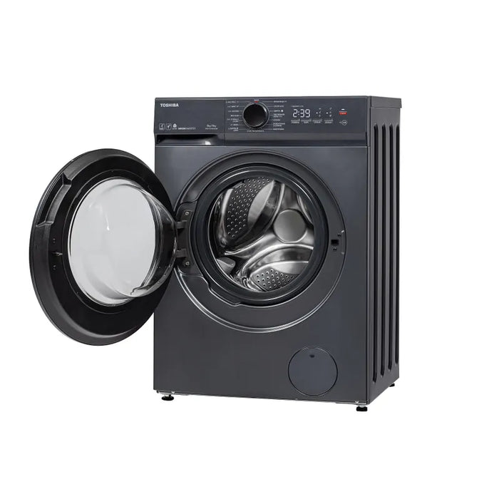 Washer dryer Toshiba TWD-T21BU90UWBK(MG) , 1400 rpm, 6 kg, 8.00 kg, E , Inox