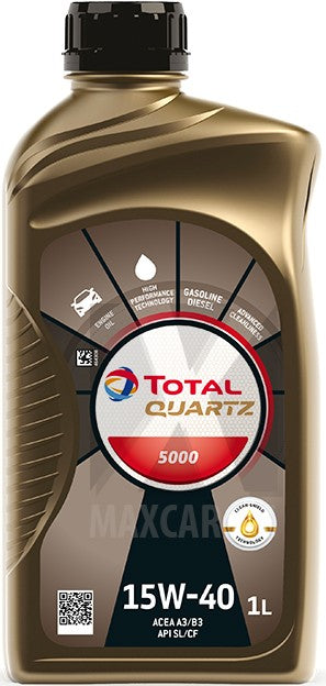 TOTAL QUARTZ 5000 15W-40 1L