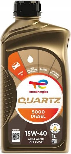 TOTAL QUARTZ 5000 DIESEL 15W-40 1L