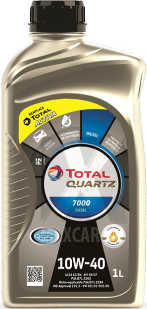 TOTAL QUARTZ 7000 DIESEL 10W-40 1L