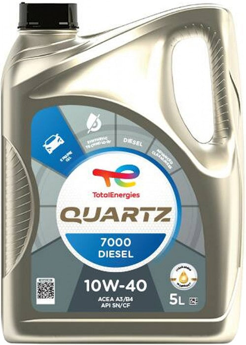 TOTAL QUARTZ 7000 DIESEL 10W-40 5L