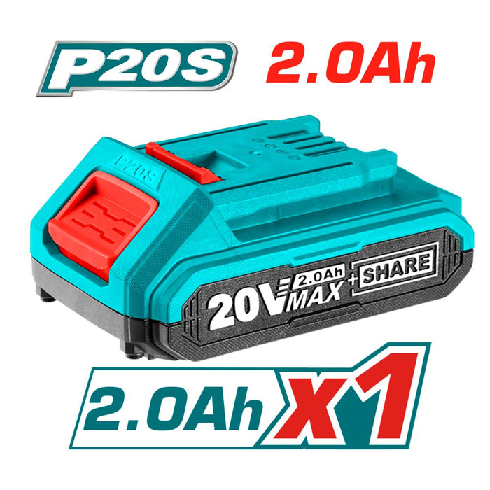 BATTERY TRIMMER TOTAL 20V 2.0AH