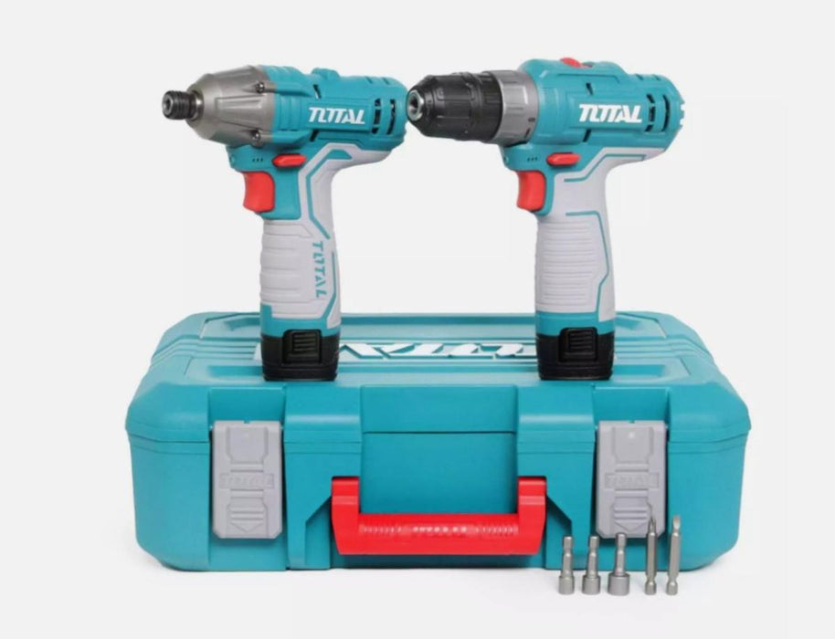 TOTAL SCREWDRIVER AND IMPACT SCREWDRIVER KIT