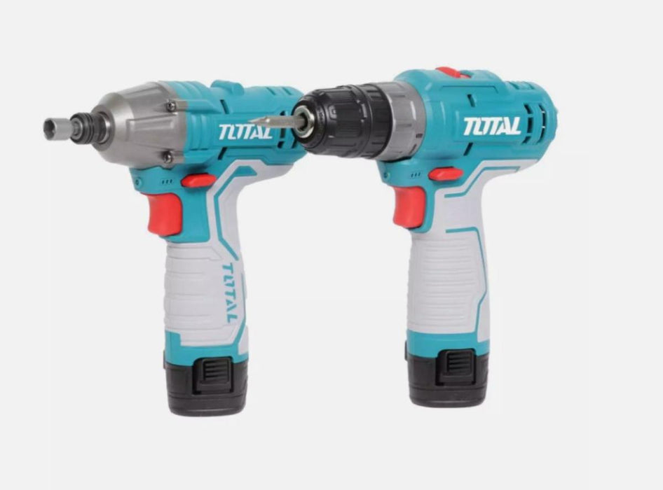 TOTAL SCREWDRIVER AND IMPACT SCREWDRIVER KIT