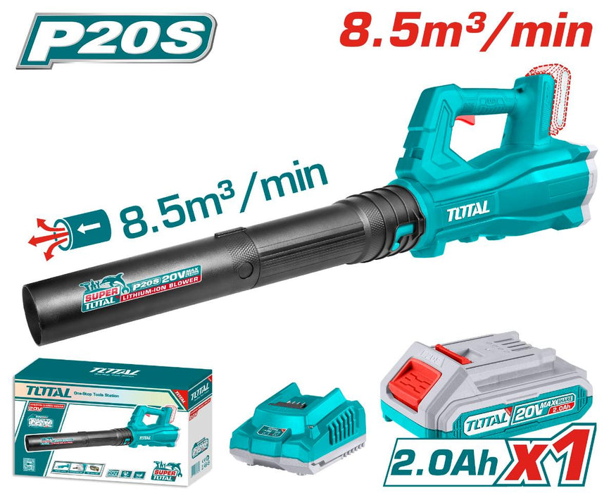 BATTERY BROOM TOTAL 20V/2AH