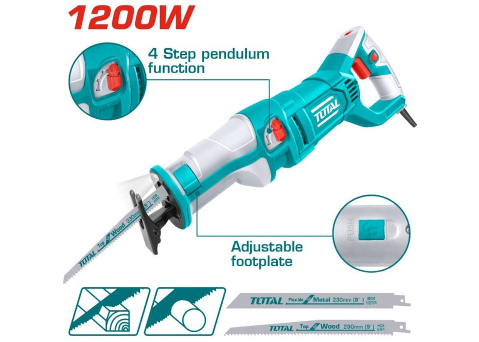 SABRE SAW, 1200 W TOTAL