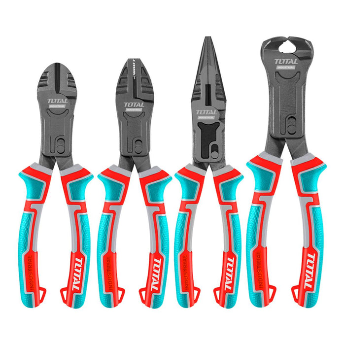 TOTAL 4-HOLE REINFORCED PLIERS SET