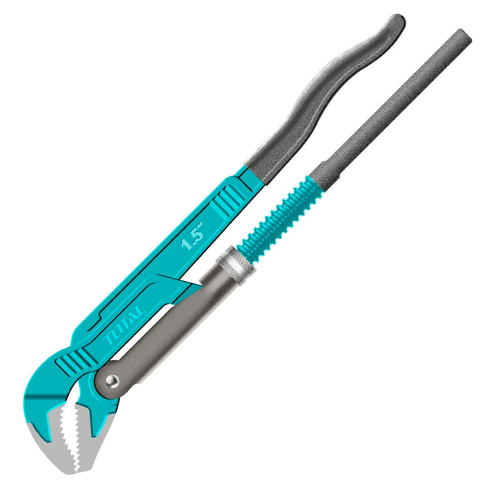 DOUBLE ARM PIPE WRENCH 45°1 1/2'' TOTAL