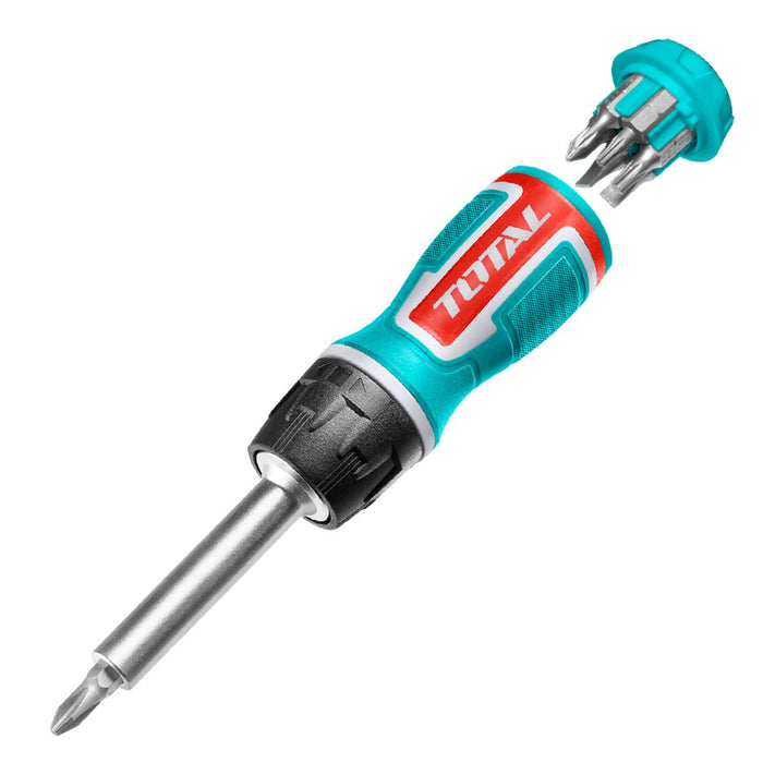 SCREWDRIVER SET WITH 8 TOTAL BITS